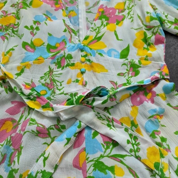 Faithfull the Brand Caliente dress floral ,L - Picture 8 of 12